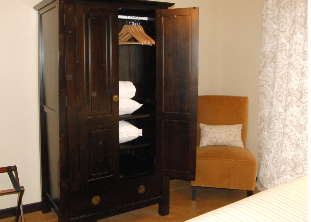 Mendocino Vacation Rental Red Barn Retreat Armoire View Three