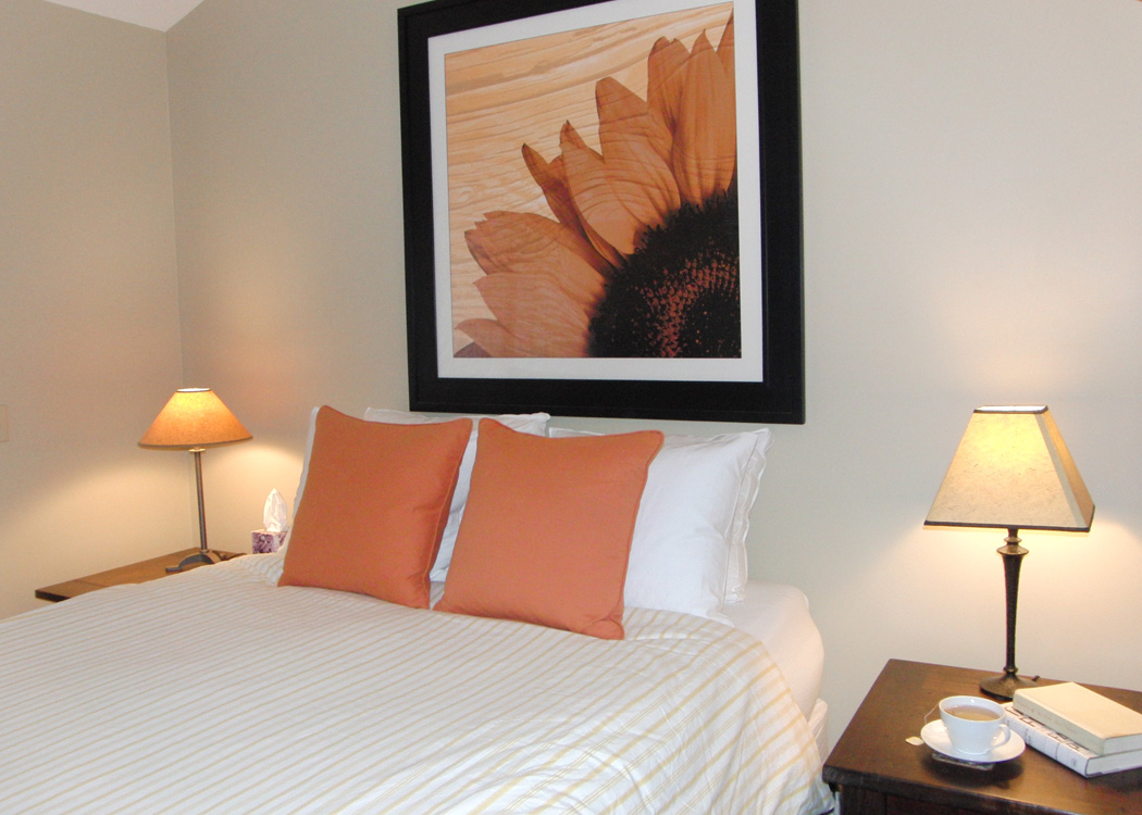 Mendocino Vacation Rental Red Barn Retreat Bedroom View Two