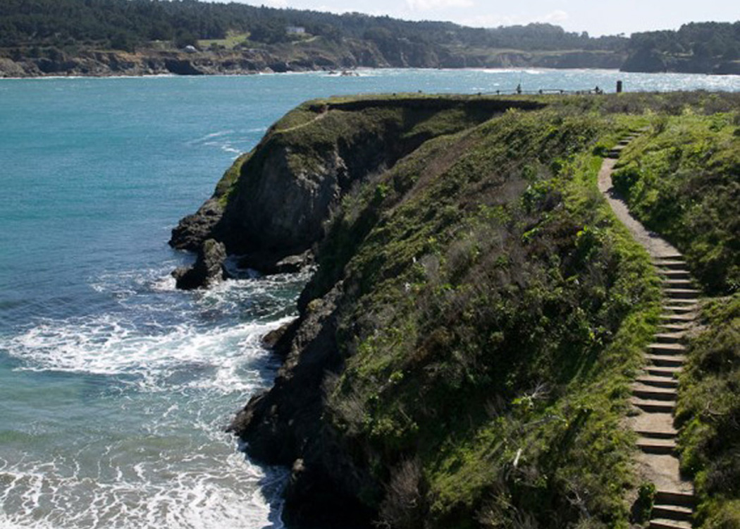 Mendocino Vacation Rental Red Barn Retreat Area Attractions Mendocino Steps