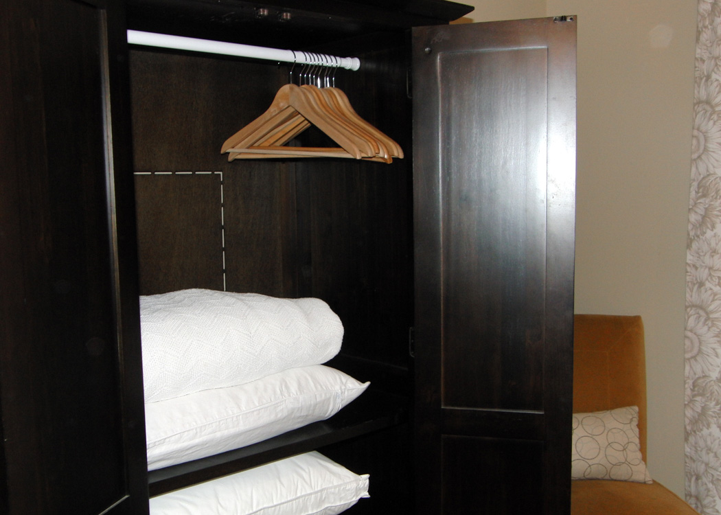 Mendocino Vacation Rental Red Barn Retreat Bedroom Armoire